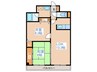 エクセレント３３ 2LDKの間取り