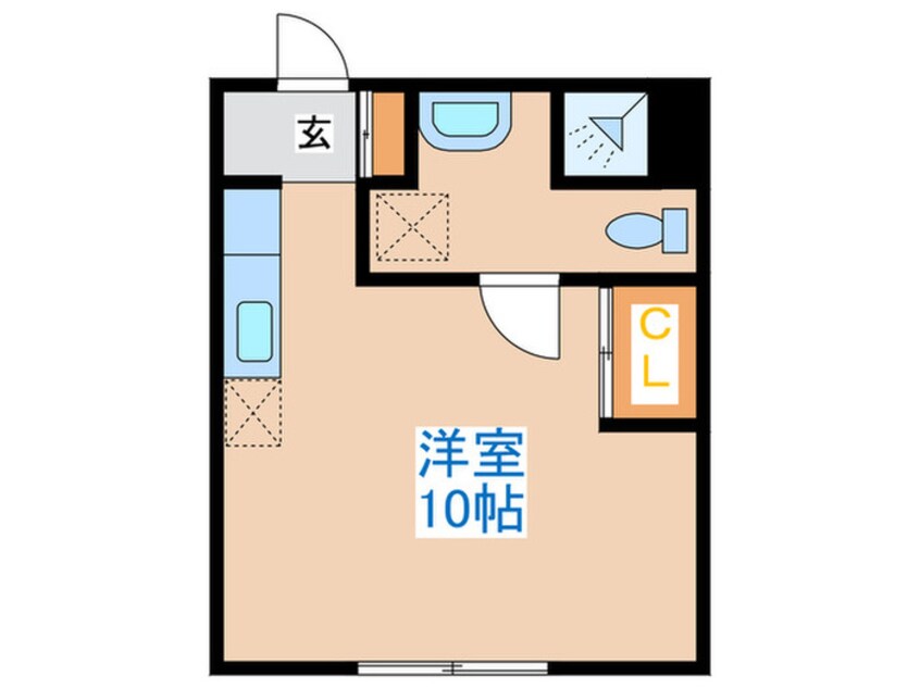 間取図 ルフォ－トＫⅠ