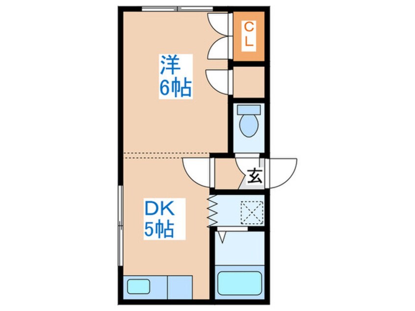 間取図 サンコ－ト稲穂Ⅱ