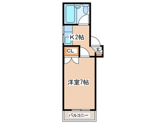 間取図 フロンティア北一条