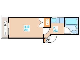 間取図 フロンティア北一条