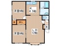 マンション和光の間取図