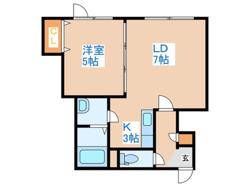 間取図 プリマリエⅠ