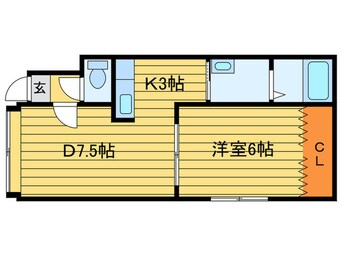 間取図 グリ－ンハイツ