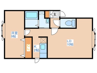 間取図 ラ・バリエ