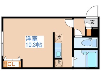 間取図 シャイニングドリ－ム南平岸