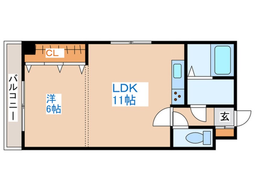 間取図 エステラ参番館