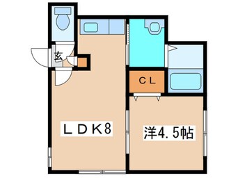 間取図 LACUS