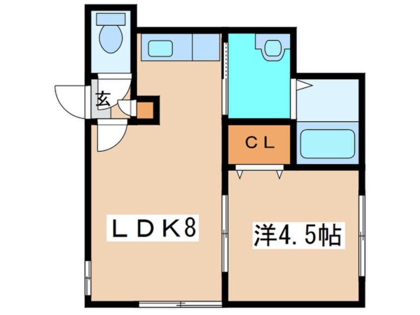 間取図 LACUS
