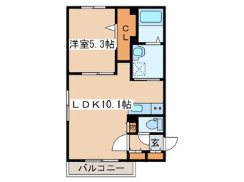 間取図 グランメール　N27