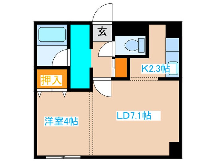 間取り図 ＬＥＥ苗穂駅前ビル