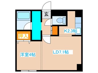 間取図 ＬＥＥ苗穂駅前ビル