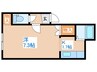 珊瑚マンション 1Kの間取り