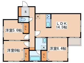 間取図 ライズ伏見