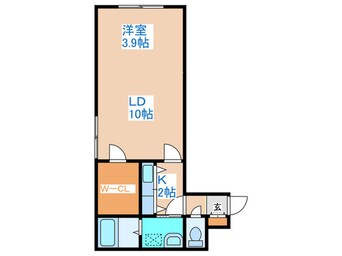 間取図 パナシェ宮の森