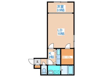 間取図 パナシェ宮の森