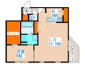 CORORE南9条の間取図