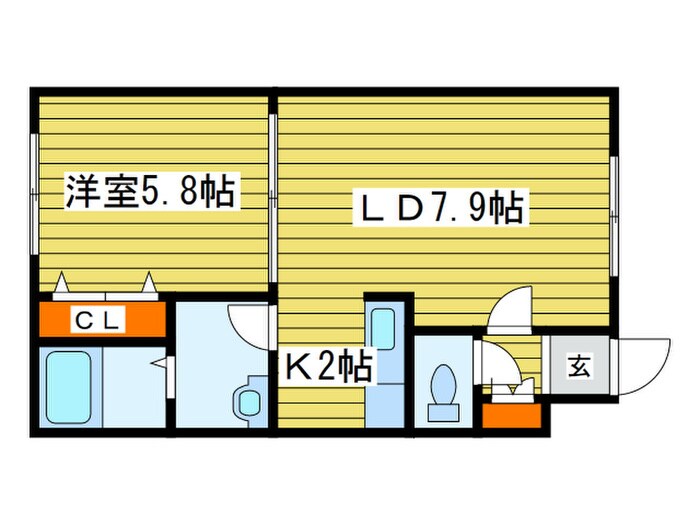 間取り図 ウイング北14条