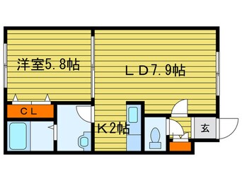 間取図 ウイング北14条