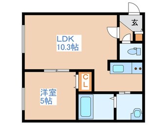 間取図 ノースポインツ澄川