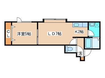 間取図 シティリバーⅡ