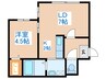 Marisol宮の沢 1LDKの間取り