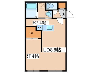 間取図 エアフォルク行啓通
