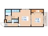 リヴウェル６－５ 1LDKの間取り