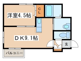 間取図 ル・ファールＮ２５