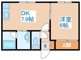 間取図 ジュネス大通