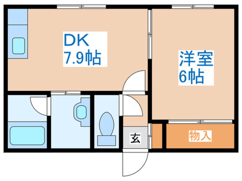 間取図 ジュネス大通