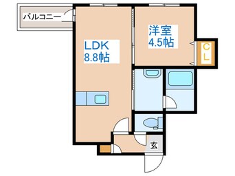 間取図 ル・ソレイユ