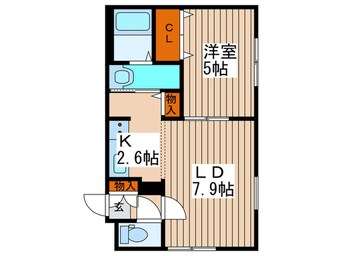 間取図 モンレーヴ元町