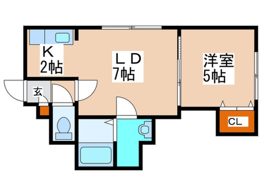 間取図 シャルルロワ