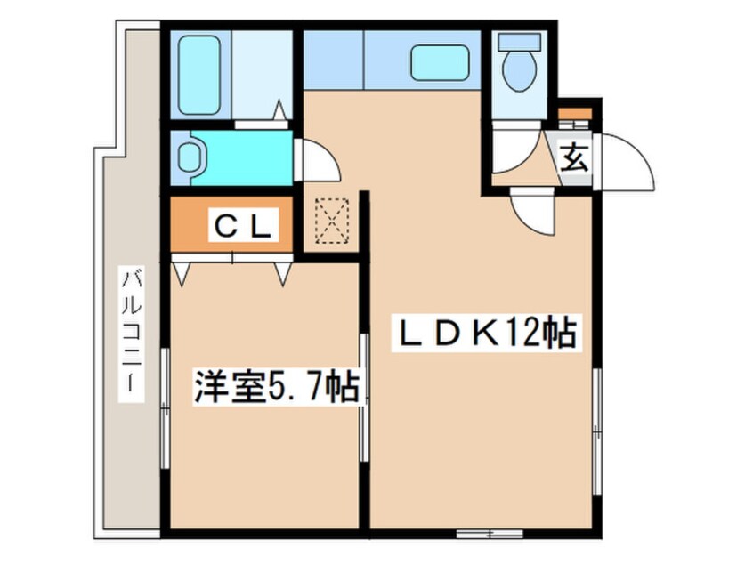間取図 ＳＥＩＲＡ東札幌