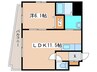 ＳＥＩＲＡ東札幌 1LDKの間取り