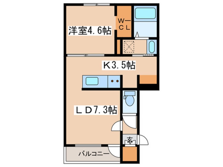 間取図 CREST