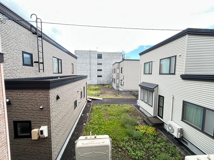 室内からの展望 フォレスト南１０条壱番館