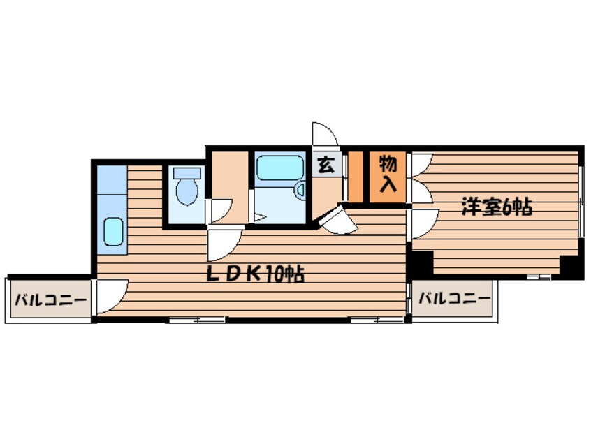 間取図 ラフィネマルタ札幌