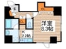ごとうビル 1Kの間取り