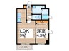 ＬＥＥ　ＳＰＡＣＥ　Ｎ４ 1LDKの間取り