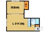 マンションライフ 1LDKの間取り