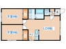 セフィ－ラ２３ 2LDKの間取り