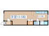 セフィ－ラ２３ 1Kの間取り
