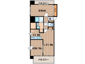 間取図 ルラシオン北９条通