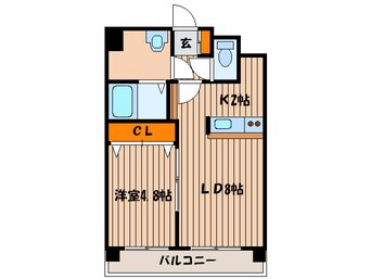 間取図 ルラシオン北９条通