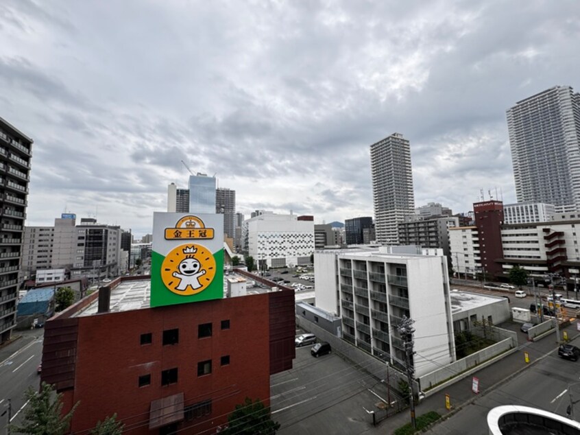 室内からの展望 ルラシオン北９条通