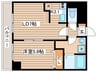 ルラシオン北７条 1LDKの間取り