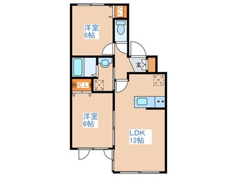 間取図 effort澄川