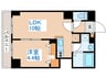 パ－クヒルズ中央２５ 1LDKの間取り